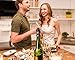 FIZZ KEEPER Champagne Stopper – Superior Leak-Proof Bubble Retaining Pressure Pump – Open Without Worry & Drink for Years w/ Bottle Sealer Cork for Prosecco, Cava & Sparkling Wine – Stainless Steel