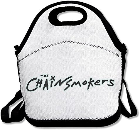 Convenient The Chainsmokers Logo American DJ Duo Lunch Bag Toe Lunch Tote