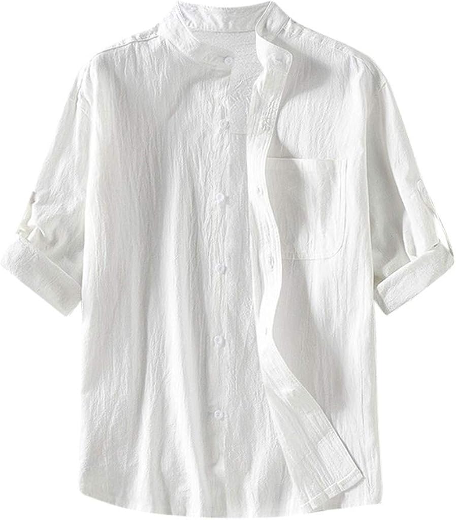 baggy white blouse