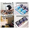 Lify Travel Shoe Bags, Portable Travel Shoe Tote Bags - Packing Organizers for Men and Women- Aqua Blue (6 Pcs) + Navy… - Image 6