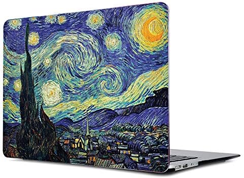 Onkuey MacBook Pro 15 Retina Case, Plastic Pattern Hard Case for Older [Previous Generation] MacBook Pro 15.4" with Retina Display (A1398,No CD-ROM), Van Gogh
