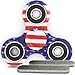 Fidget Spinner flag, Alled Hand Spinner Toy Stress Reducer, 1-3 Mins Spins Tri-Spinner Finger Toy Focus Toy Relieves ADHD EDC Anxiety for Adults and Kids with 2 Gift Nail File (Flag)