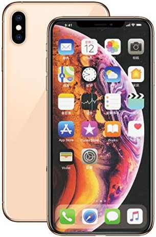 Dummy Display Phone for Phone XS Max Clone 6.5 inch Non-Working Replica Phone Model (Gold - Color Screen)
