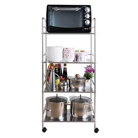 Soporte de Almacenamiento de microondas Ajustable, Estante del ...