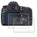 Camera Screen Protector Compatible Canon EOS 5D Mark III MK 5DS 5DSR 5DIII, AFUNTA 2 Pack Anti-Scratch Tempered Glass for DSLR Camera