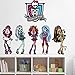 Fangeplus(TM Removable Monster High DIY Art Vinyl Quote Wall Sticker Decal Mural Home Stickers Decor 35''x23''