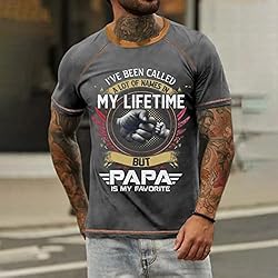 Men Short Sleeve Blue Line Shirt T Shirt Pack for
