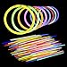 Lumistick 10 Inch Glow Stick Bracelets | Non-Toxic & Kids Safe Light Up Neon Handwear | Party Pack Bendable Light Sticks With Connectors | Glows In The Dark Chem Lights (100 Glow Sticks, Assorted)