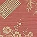 Red Blossom Travel Jewelry Case - Silk Jacquard (Peachrose)