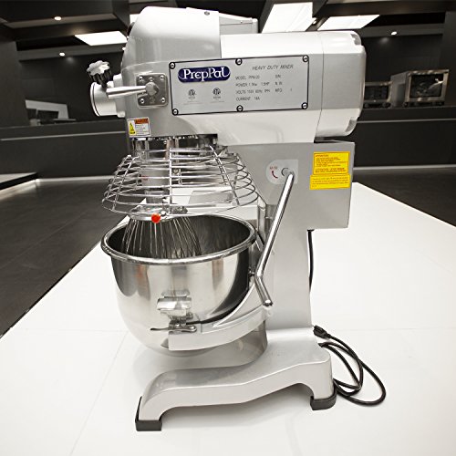 Commercial Stainless Steel Food Mixer, 20-Quart PREPPAL PPM-20 Medium Floor Heavy Duty Mixer Stand Mixer with Bowl Lift - Thumbnail 2