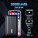 Zendure X6 USB-C Hub Portable Charger 20000mAh, 45W PD & QC 3.0 Power Bank with LED Display, 5 USB Ports External Battery Pack for MacBook, iPhone, Galaxy, Smartwatches, Fitbit, Beats Earbuds & More