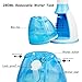WeyTy Garment Steamer Handheld Fabric Steamer 15 Seconds Fast Steaming 280ml Removable Water Tank Vertical And Horizontal Steam Dual-Use Clothes Steamer For Home & Travel & Vacation,Blue