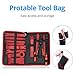 ADPOW 25PCS Car Trim Removal Tools Kit and Car Audio Removal Keys for Car Dash Door Window Molding Upholstery Marine Fastener Removal Installer and Repair Nylon Pry Tool Kits with Durable Storage Bag