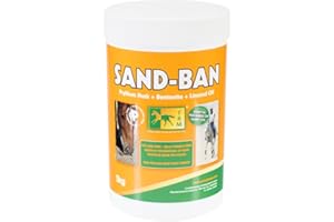 TRM Sand-BAN 1kg - Supplement for Horses, Supports Digestive Health & Prevents Sand Colic