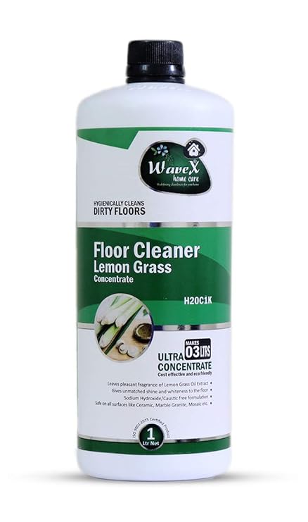 Wavex Floor Cleaner Liquid Lemon Grass Concentrate 1ltr Makes 3