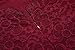 ACEVOG Women Ladies Package Hip Knee Length Floral Lace Pencil Party Dress (X-Large, Wine Red)