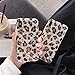 Dailylux Case for iPhone Xs (2018) / iPhone X (2017) 5.8-inch, Cute Phone Case Glitter Pearly-Lustre Slim Shell Protective Soft TPU Back Cover for Girls Women, Leopard White