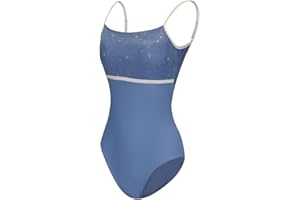 ModLatBal Women's Camisole Ballet Dance Leotards for Adult Gymnastics Bodysuit With Adjustable Straps