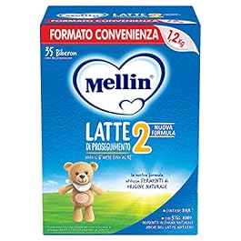 51DyWGf8r L. SS265 Mellin 2 Latte in Polvere di Proseguimento - 3 Confezioni di 1200gr [Totale = 3600gr]