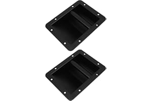 Milisten Speaker Handle Replacement 2Pcs Plastic Side Handles for Stage Monitor and Loudspeaker Cabinets Secure Carrying and Easy Installation