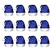 Windy City Novelties (12 Pack) Blue Felt Christmas Santa Hats