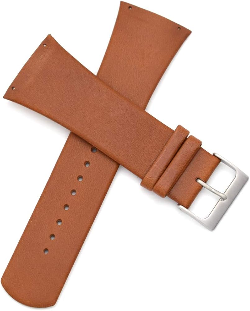 Replacement Watch Band for Skagen Mens Watches 30mm with Screw (Brown1