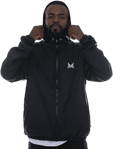 jaqueta tactel preta