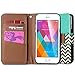 iPhone 6 Case, iPhone 6S Case, ULAK Premium Flip Wallet case for Apple iPhone 6 / 6S 4.7 inch - Magentic Synthetic Leather Cover with Card Slots / Holder (Follow the sky-2014 version)