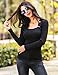 Zeagoo Women's Bolero Style Embellished with Buttons Long Sleeve Blouse Black