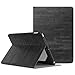 MoKo Case Fit 2018/2017 iPad 9.7 6th/5th Generation - Premium Light Weight Stand Folio Shock Proof Cover Protector Compatible with iPad 9.7 Inch 2018/2017, Slate Black(Auto Wake/Sleep)