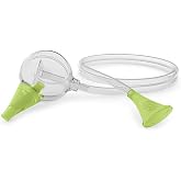 Nosiboo Eco Baby Nasal Aspirator/Nose Sucker - Silent, Portable Nose Cleaner - Mouth-Operated Nose Suction Power