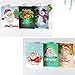 Christmas Cards Assorted - Diamond Painting Christmas Cards Christmas DIY Gift Christmas Greeting Thank You Cards for Holiday, Friends and Family (6 Pack)