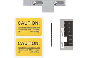 Generator Interlock Kit for HOMELINE Meter Main 150 200 Amp Breaker Safety Aluminum Alloy Silver SD200SA