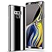 Hovisi Case for Sumsung Galaxy Note 9 Super Slim 360 Degree Full Body Protection 3 in 1 Plating Mirror Case Anti-Scratch for Note 8 (Black, Sumsung Galaxy Note 9 6.4