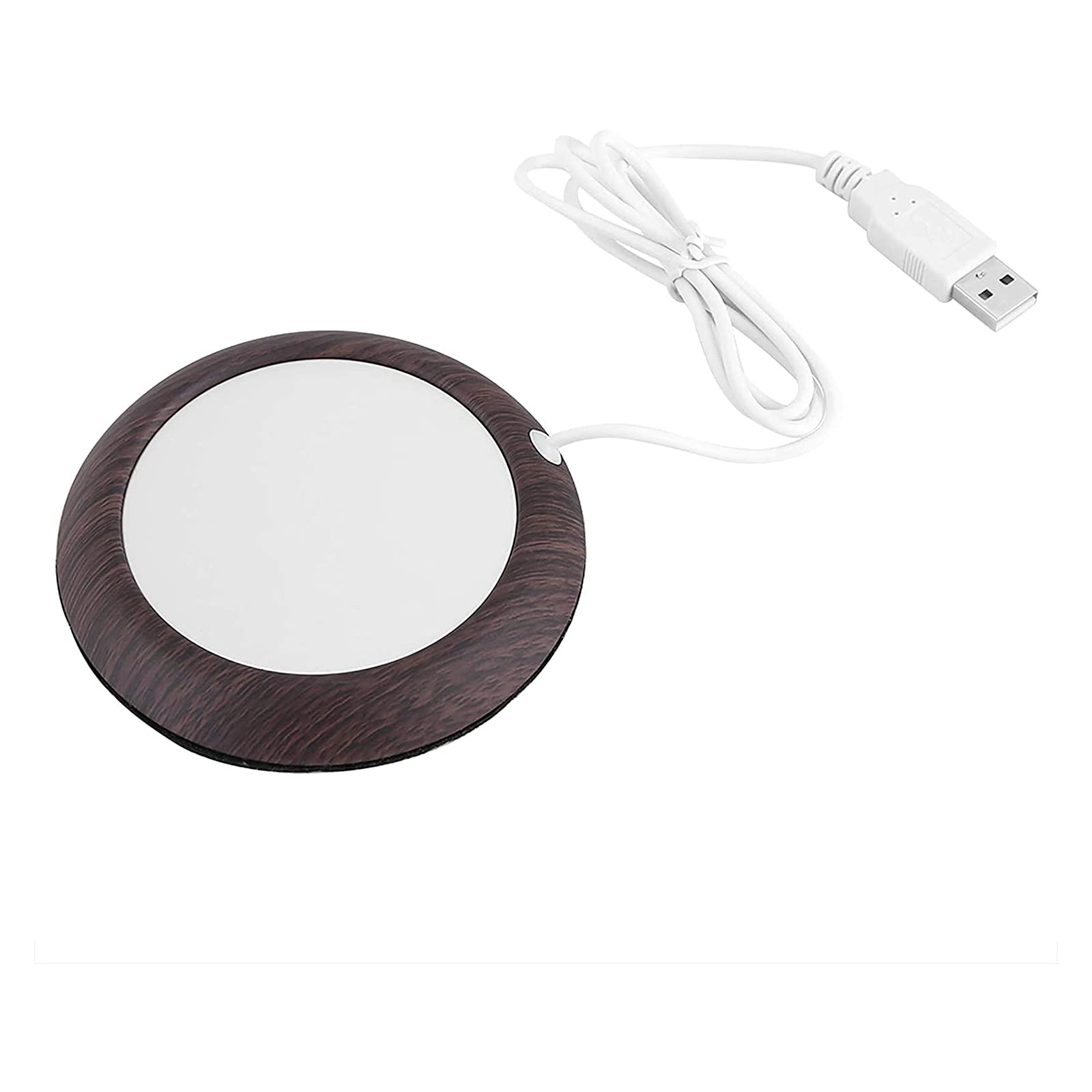 Coffee Mug Warmer, USB Coffee Mug Heating Pad Portable Mug Heater Milk Tea Electric Fast Heating Cup Mat Constant-Temperature Cup Coaster for Home Office Dorm Desk