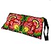 BTP! HMONG Wristlet Clutch Hill Tribe Ethnic Embroidered Bag Hippie Boho Hobo Red Floral Large HMW2