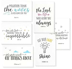 Amazon com 48 Pack Inspirational Bible Verse Quote Amazon com 48 Pack Inspirational Bible Verse Quote