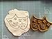 Comedy Tragedy Masks Cookie Cutter