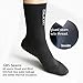 Neoprene Water Fin Sock Diving Wetsuits Sock 3MM for Women Men, Thermal Beach Sock Anti Slip Flexible for Snorkeling Surfing Kayaking Swimming Sailing (3MM black, S)