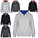 A2Z 4 Kids Plain Tracksuit Contrast Hoodie with Joggers Jogging Sweatpants Pants Sports Activewear Set Girls Boys Age 2-13Yrs