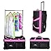 Closet Trolley Dance Bag with Garment Rack - PINK DANCE DUFFEL