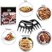 Meat Claws | Bear Claws Meat Shredder | BBQ Accessories | Meat Shredder Claws for Pulled Pork | Turkey Lifter Meat Fork used with Silicone Gloves or Grilling Gloves | Smoker Accessories