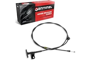 S Sentinel Parts Hood Release Cable & Pull Handle Compatible with 1977-1991 Chevy GMC Pickup Truck Blazer Suburban Replaces # 14039963