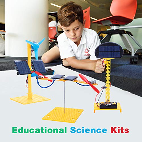 Giggleway Solar Power Science Kits for Kids, DIY Circuit Building Kids
