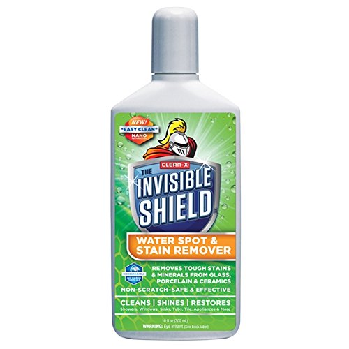 Clean-X Invisible Shield Water Spot and Stain Remover 10-oz Shower and Bathtub Cleaner