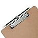 OrgaNice Clipboard [6 Clipboards] - Sturdy 3mm MDF Construction - Retractable Hanging Hook - Mesh Loop Pen / Pencil Holder - Usage: Coaches, Medical, Contractor, Ticket, Basketball, Nursing