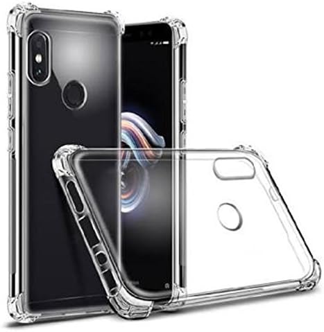 X wox™ Back Case Cover for Xiaomi Redmi Note 5 Pro(2018) | Xiaomi Note 5 Pro | Note 5 Pro | Mi Note 5 Pro | Redmi Note 5 Pro Transparent Corner Protection Bumper Cover