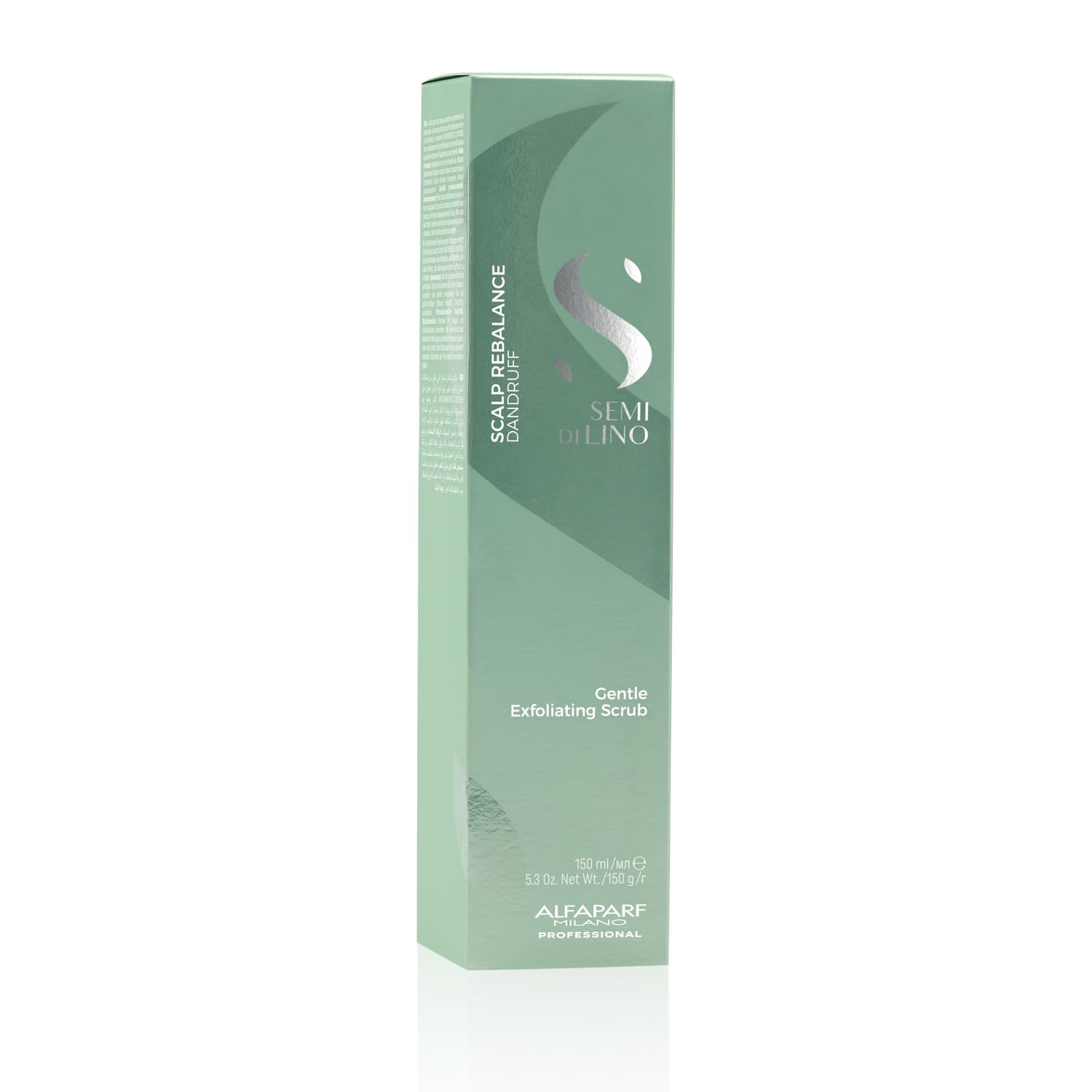 Alfaparf Milano Semi di Lino Scalp Rebalance Gentle Exfoliating Scrub, 150 ml,8022297095882