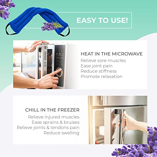 Microwavable Heating Pads for Lower Back, Neck, and Shoulder Pain