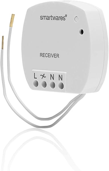 Smartwares Einbau Funkschalter Plug Connect Max 400 W SH4 90262 wei